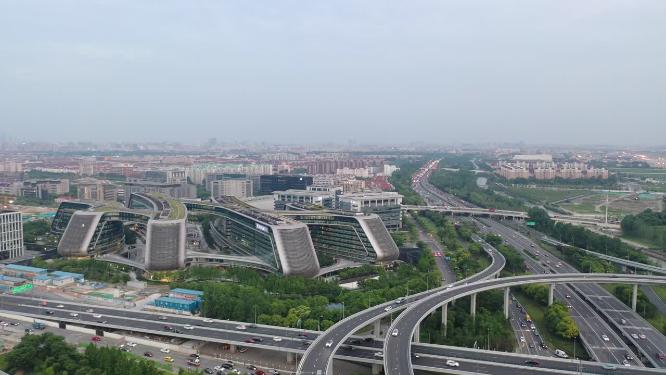虹桥SOHO及北翟路高架