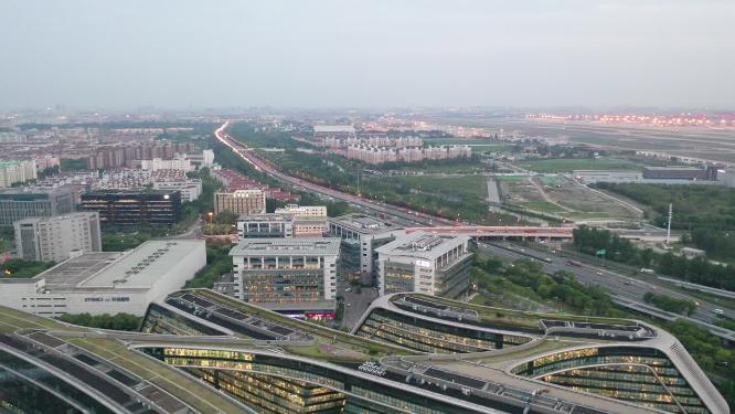 虹桥SOHO及北翟路高架