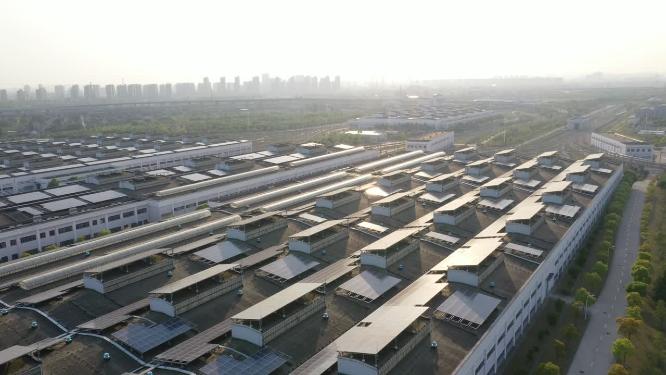 轨道交通川杨河基地车辆段太阳能板