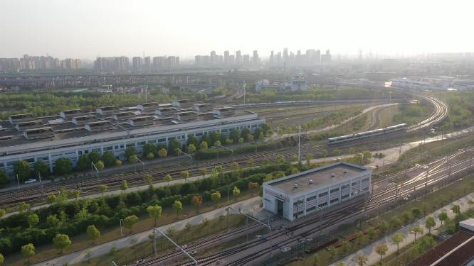 轨道交通川杨河基地车辆段太阳能板