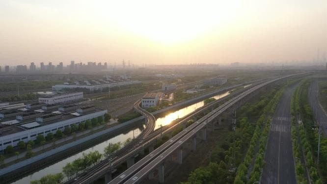 轨道交通川杨河基地车辆段太阳能板