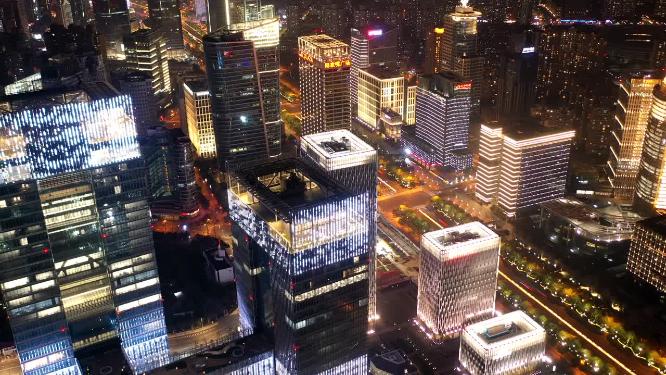 世纪大道陆家嘴城市全景
