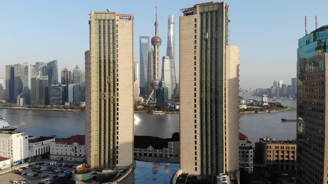 上海北外滩陆家嘴地标建筑