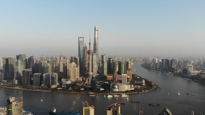 上海北外滩陆家嘴地标建筑