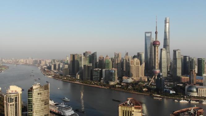 上海北外滩陆家嘴地标建筑