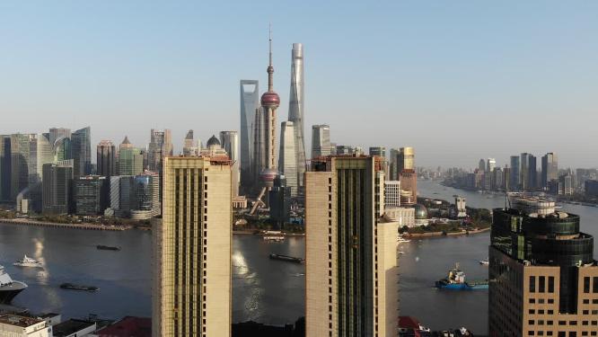 上海北外滩陆家嘴地标建筑