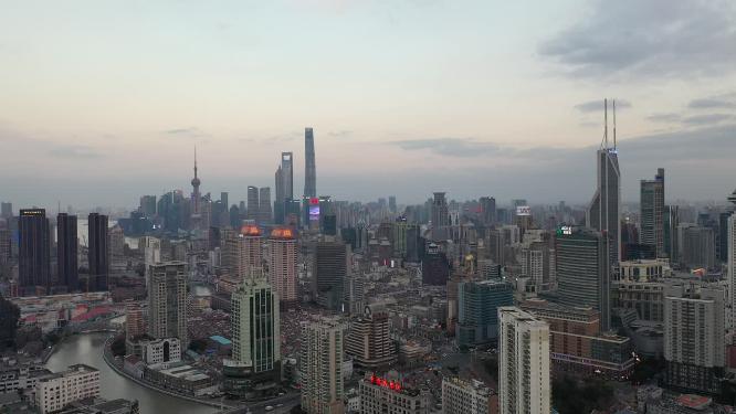 上海城市全景