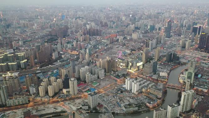 上海城市全景