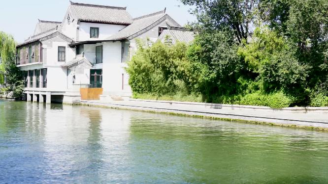 山东省济南市天下第一泉大明湖公园景区景色