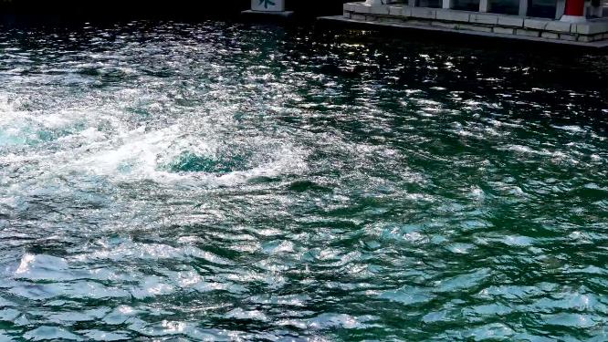 4K济南趵突泉公园济南旅游实拍泉水视频