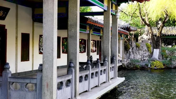 4K实拍泉城济南趵突泉景区济南旅游视频