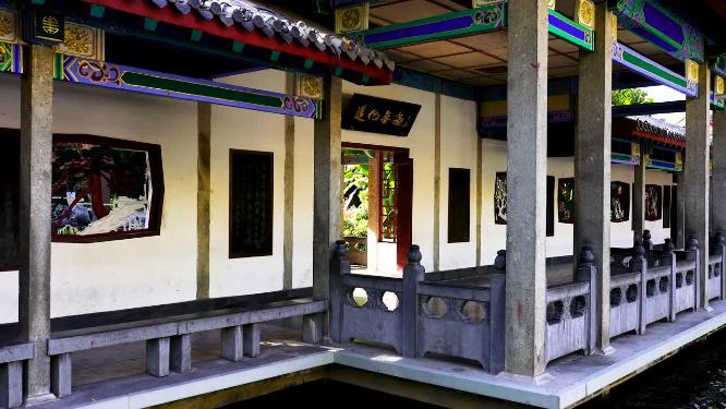 山东省旅游城市泉城济南天下第一泉景区趵突泉公园游客视角实拍4K视频