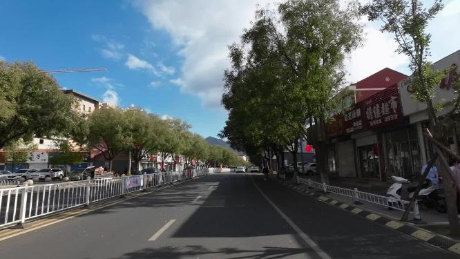 城市道路开车第一视角  记录仪视角