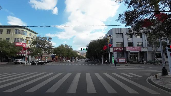 城市道路开车第一视角  记录仪视角