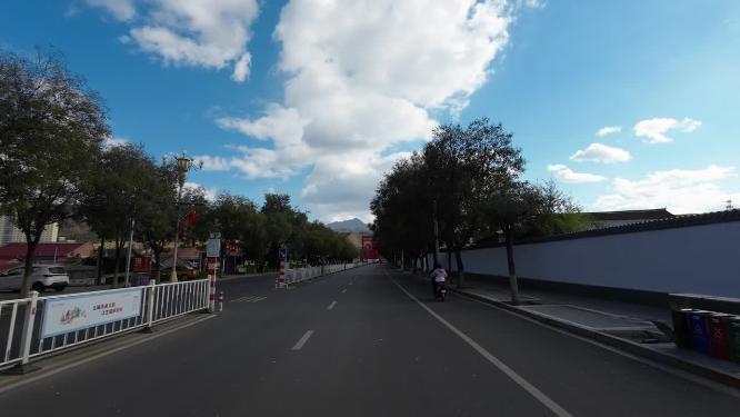 城市道路开车第一视角  记录仪视角