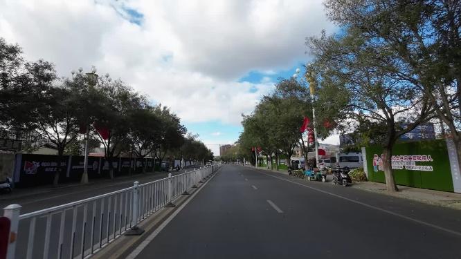 城市道路开车第一视角  记录仪视角