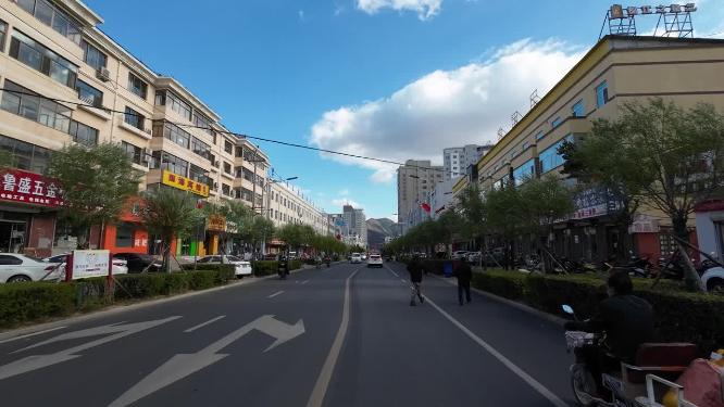 城市道路开车第一视角  记录仪视角