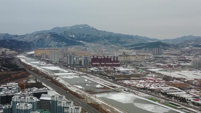 封城 空荡的街头无人的街道