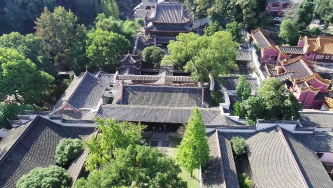 4K航拍岳麓书院