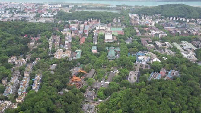 湖南师范大学校园环境航拍