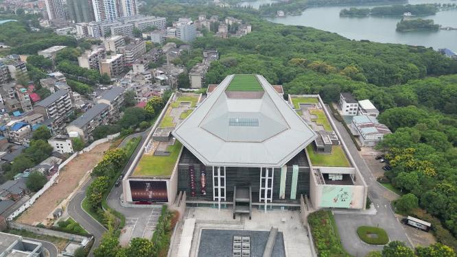 湖南省博物馆航拍