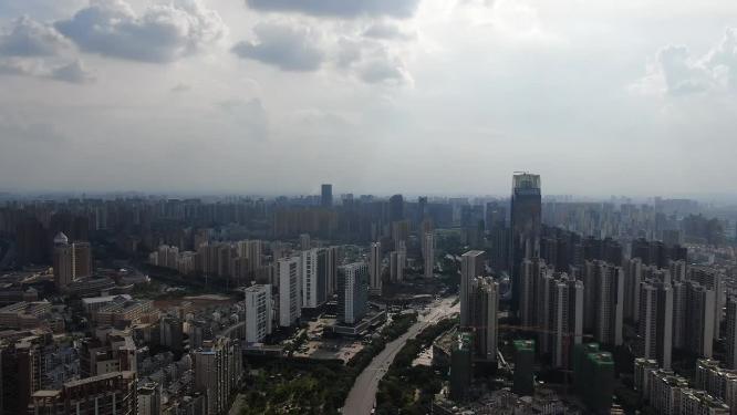 江西赣州城市建设航拍