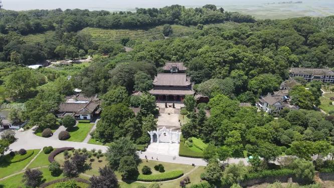 湖南岳阳君山岛5A景区航拍