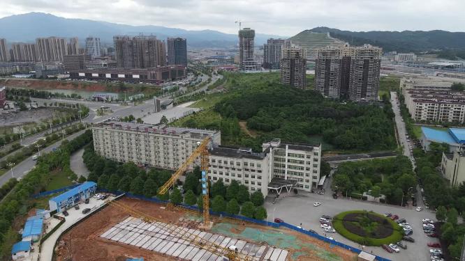 湖南怀化职业技术学院航拍