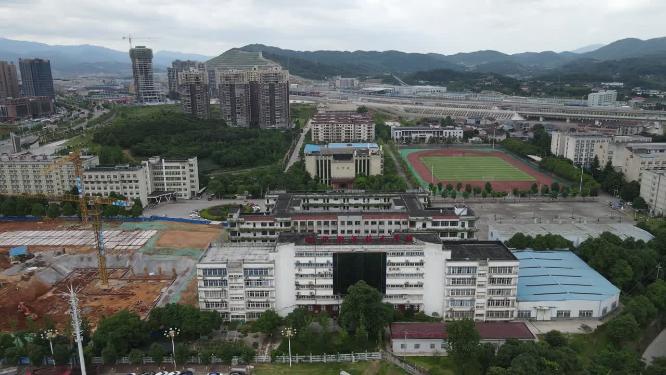 湖南怀化职业技术学院航拍