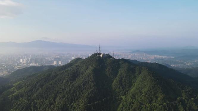 祖国壮丽山河巍峨高山航拍