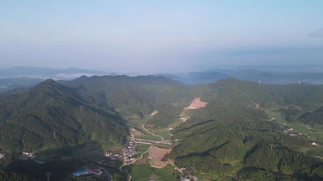 祖国壮丽山河巍峨高山航拍