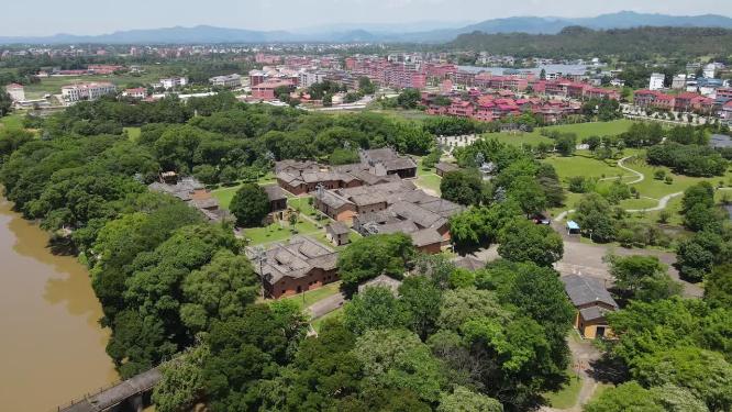江西瑞金共和国摇篮5A景区航拍