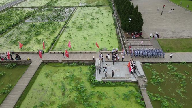 福建古田会议旧址5A景区航拍