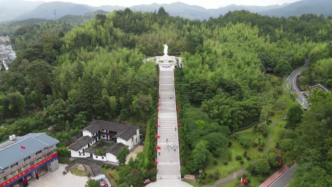 福建古田会议旧址5A景区航拍