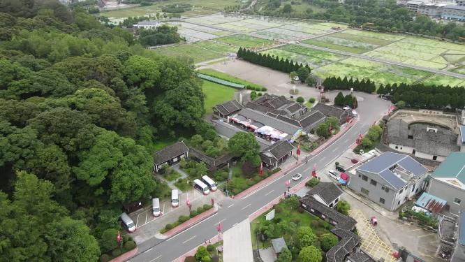 福建古田会议旧址5A景区航拍