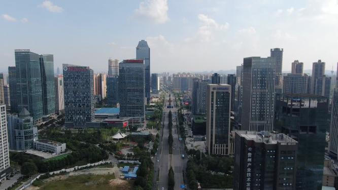 贵州贵阳国家经济开发区大数据中心航拍