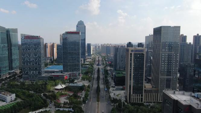 贵州贵阳国家经济开发区大数据中心航拍