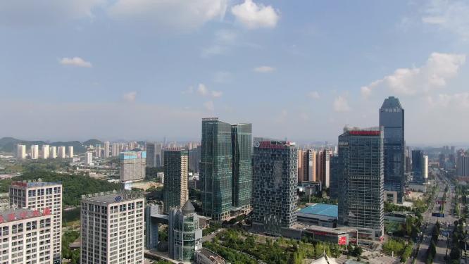 贵州贵阳国家经济开发区大数据中心航拍