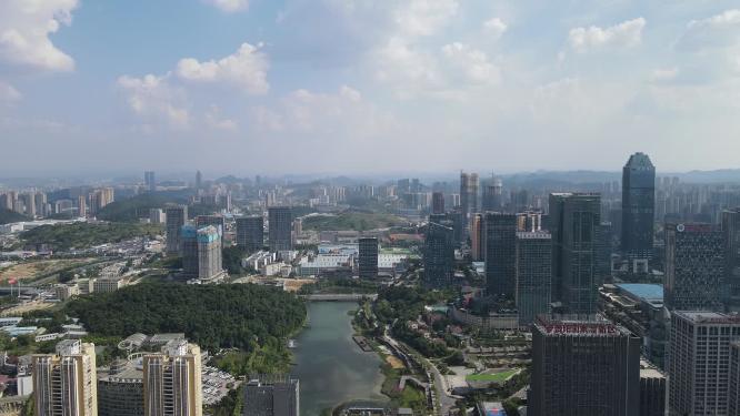 贵州贵阳经济开发区航拍