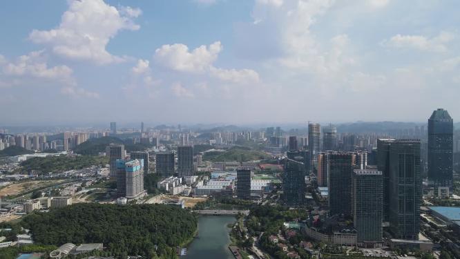贵州贵阳经济开发区航拍