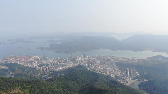 深圳梧桐山航拍