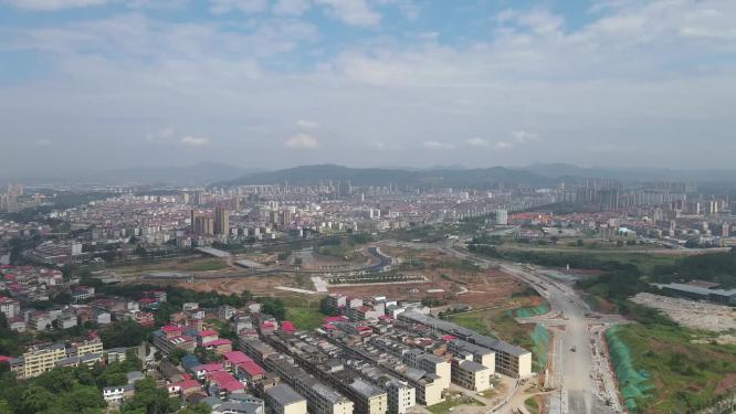 江西瑞金红色故都航拍