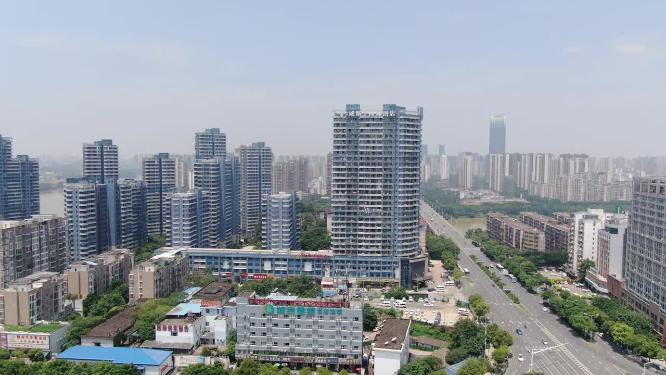江西赣州城市建设航拍