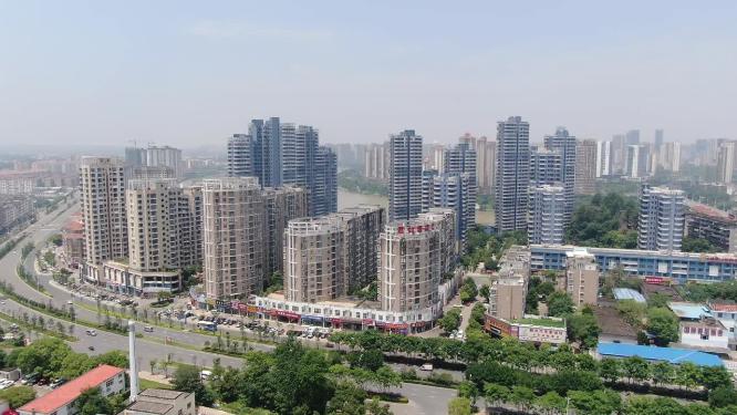 江西赣州城市建设航拍