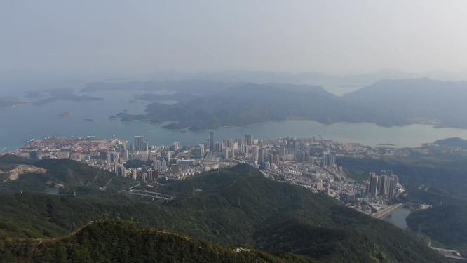 深圳梧桐山航拍
