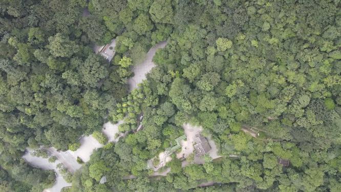 贵州贵阳黔灵山公园航拍