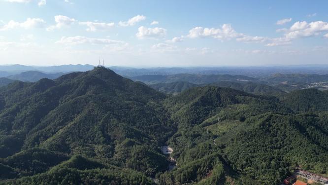 祖国壮丽山河丘陵地貌航拍