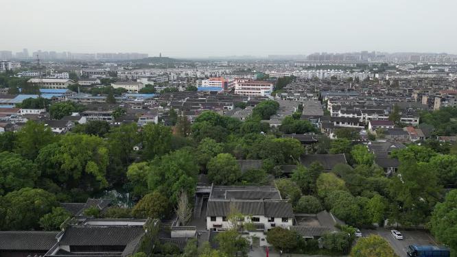 江苏苏州敕建报恩禅寺航拍