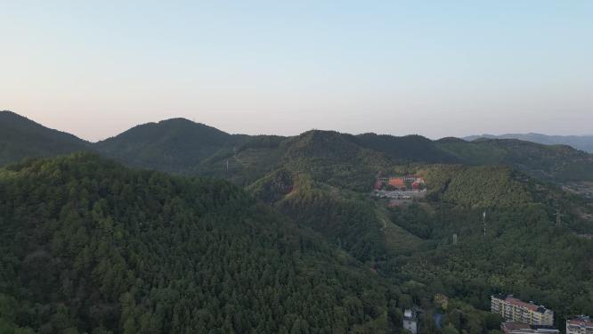 湖南怀化中坡山国家森林公园航拍