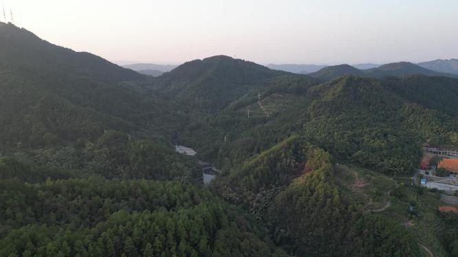 湖南怀化中坡山国家森林公园航拍